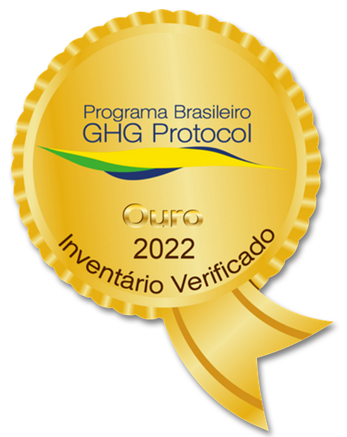 Selo Ouro no Programa Brasileiro GHG Protocol para o Inventário de Gases do Efeito Estufa